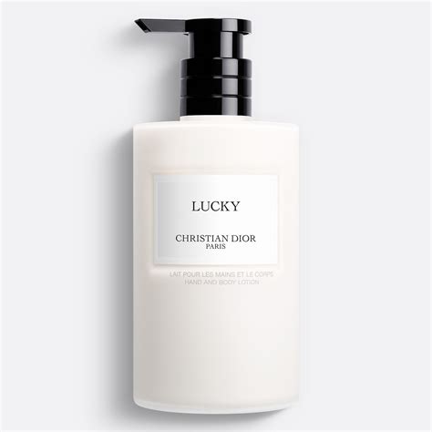 lucky christian dior moisturiser|Lucky: Unisex Scented Hydrating Lotion for Hands and Body .